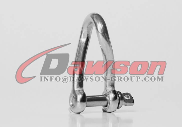 Grillete torcido de acero inoxidable, Grillete torcido con pasador roscado SS304, Grillete torcido AISI316 - Dawson Group Ltd. - Fabricante, proveedor y f&aacute;brica de China