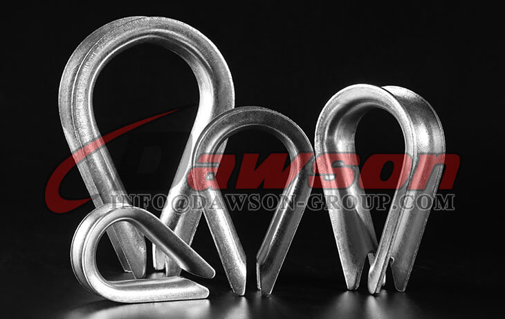 Dedal de cable galvanizado DIN 6899 Tipo B - Dawson Group Ltd. - F&aacute;brica de China