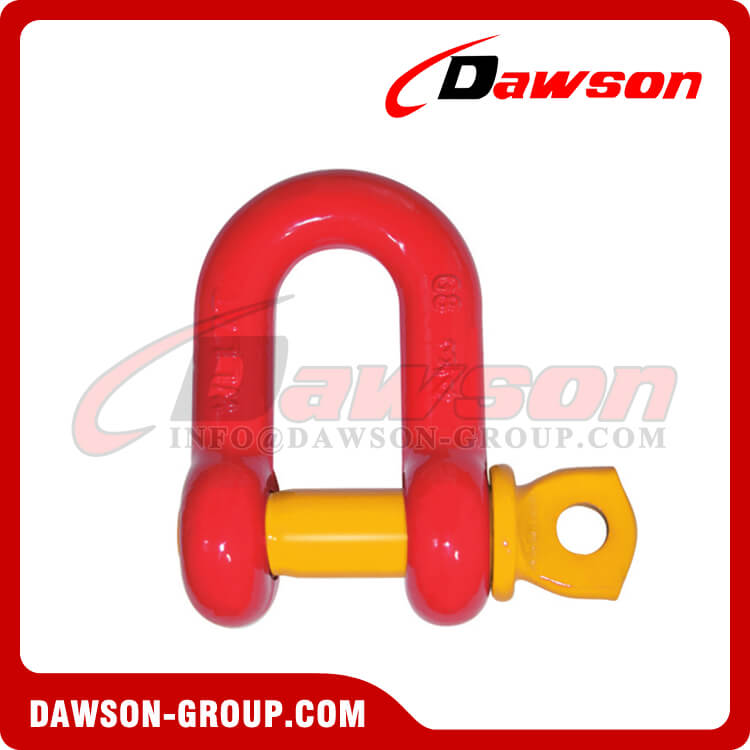Grillete en forma de D de aleaci&oacute;n tipo tornillo DS759 G8, grillete de cadena con pasador de tornillo para elevaci&oacute;n - Dawson Group Ltd. - Proveedor de China, F&aacute;brica