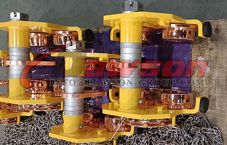 DS-EX-GCL Carrinho com engrenagens &agrave; prova de EX, bra&ccedil;adeira para carrinho com engrenagens sem fa&iacute;scas - Dawson Group Ltd. - Fornecedor, f&aacute;brica na China