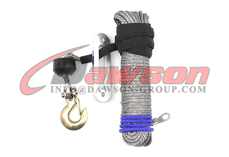 Kit de cuerda de cabrestante sint&eacute;tico HMPE, cuerda trenzada de UHMWPE de 12 hebras - Dawson Group Ltd. - Fabricante, f&aacute;brica de China