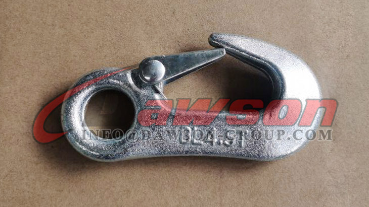 DSFGH2501 鍛造フック、ラッチ付き鍛造フック - Dawson Group Ltd. - 中国製造業者、工場