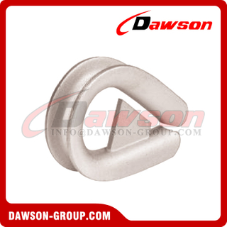 Dedais de cabo de aço extra pesado DAWSON DG-414SL (Shackle-Lock), dedal de trava de manilha