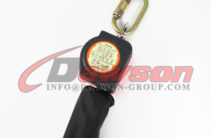 L&iacute;nea de vida retr&aacute;ctil con correas DSHB-1.5N, L&iacute;nea de vida autorretr&aacute;ctil - Dawson Group Ltd. - Proveedor de China, F&aacute;brica