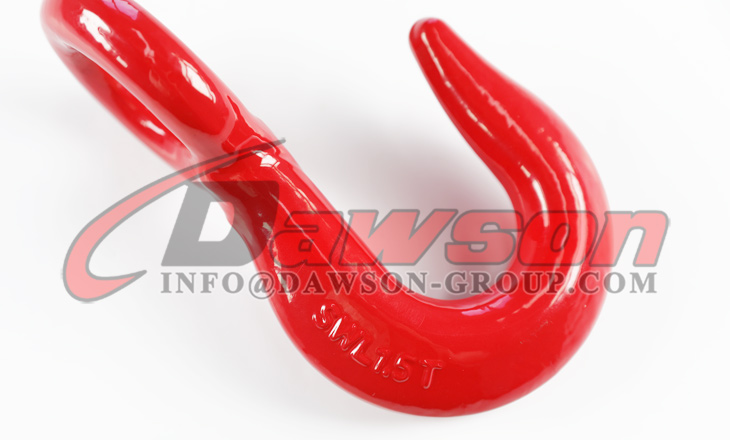 Gancho de ojo inverso redondo DS280, Gancho de ojo inverso redondo de acero al carbono grado 80 para amarrar y tirar - Dawson Group Ltd. - Fabricante, f&aacute;brica de China