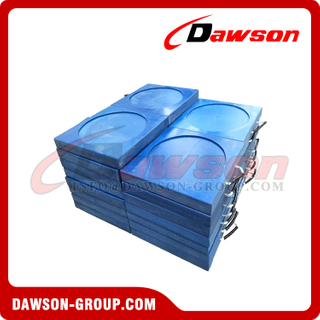 Almohadillas y tapetes para estabilizadores de grúa DAWSON Almohadillas para estabilizadores para servicio pesado de servicio mediano y súper resistente