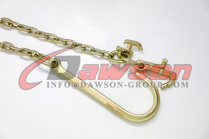 DAWSON G70 牽引チェーン、片端に 15 J フック、大型車両用グラブフック付き - Dawson Group Ltd. - 中国メーカー、サプライヤー