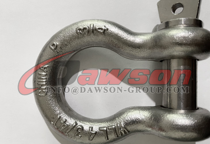 ステンレス鋼 316 ドロップ鍛造リギングハードウェア、SS316 スクリューピンボウシャックル - Dawson Group Ltd. - 中国メーカー、工場