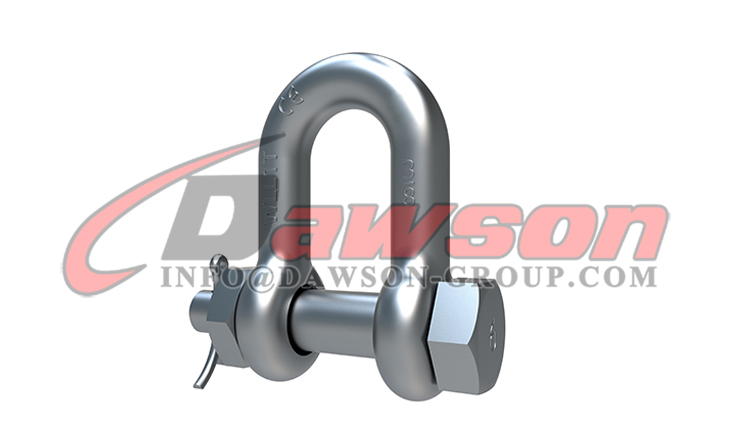 DS363 高強度ボルトタイプリフティング用ディーシャックル、安全ピン付きシャックル - Dawson Group Ltd. - 中国サプライヤー、メーカー