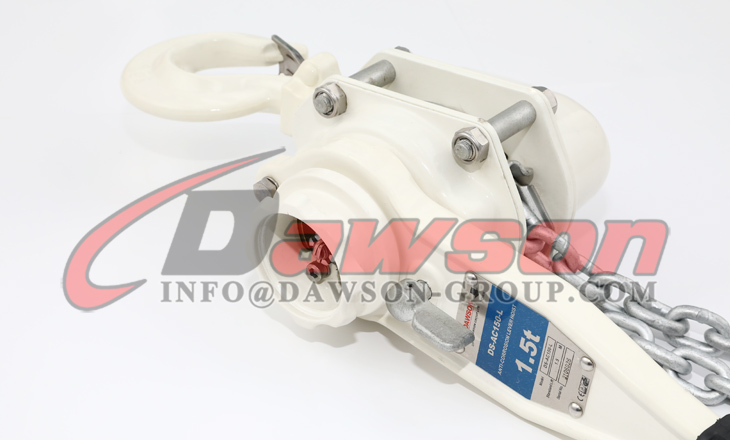 Polipasto de palanca anticorrosi&oacute;n marino DS-AC-L, Polipasto de palanca submarino, Polipasto de palanca costa afuera - Dawson Group Ltd. - F&aacute;brica, proveedor, fabricante de China