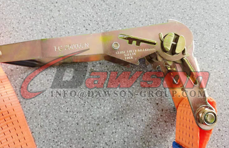 5T x 9m 黒ラチェット タイダウン ストラップ EN12195-2 - Dawson Group Ltd. - 中国工場、メーカー
