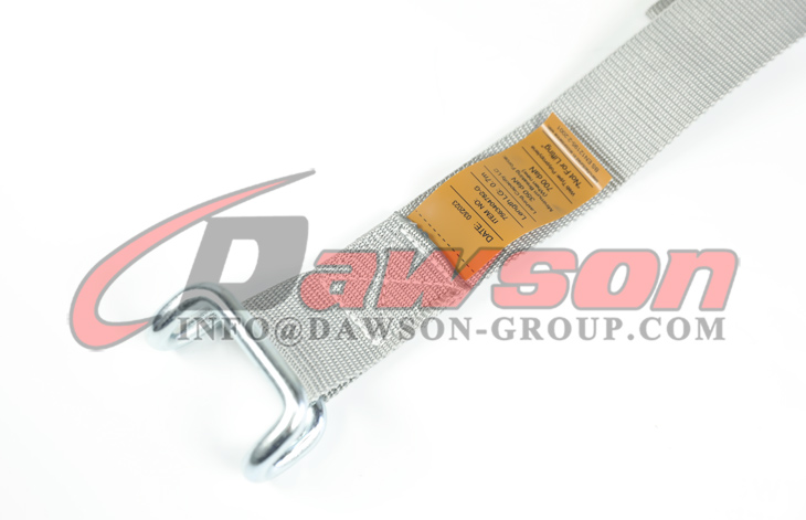 BS EN12195-2 45MM LC 350daN أشرطة إبزيم رمادية مركزية مع خطاف مخلب - Dawson Group Ltd. - الصين الصانع والمصنع