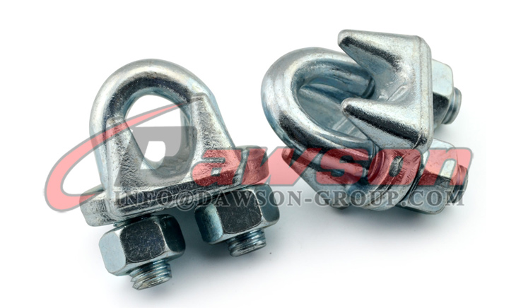 Clips para cable de alambre de alta resistencia forjados tipo americano tipo EE. UU. EN 13411-5 tipo B - Dawson Group Ltd. - F&aacute;brica, fabricante de China