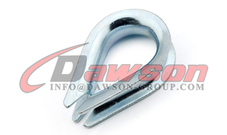 亜鉛メッキワイヤーロープシンブルDIN 6899タイプB - Dawson Group Ltd. - 中国工場、サプライヤー、メーカー