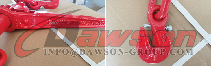 Carpeta de carga de grado 80 para amarre, Carpeta de trinquete G80 con ganchos de seguridad - Dawson Group Ltd. - Proveedor, fabricante, f&aacute;brica de China