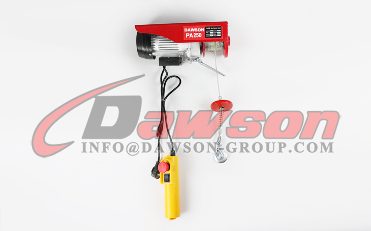 Mini polipasto de cable el&eacute;ctrico de acero DS-PA200 para elevaci&oacute;n - Dawson Group Ltd. - Fabricante, proveedor y f&aacute;brica de China