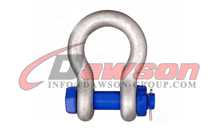 DAWSON BRAND Grau T8 DG2130A Manilha de arco de liga de a&ccedil;o forjado com pino de seguran&ccedil;a, Manilha de &acirc;ncora tipo parafuso G8 Classe DG2140 - Dawson Group Ltd.