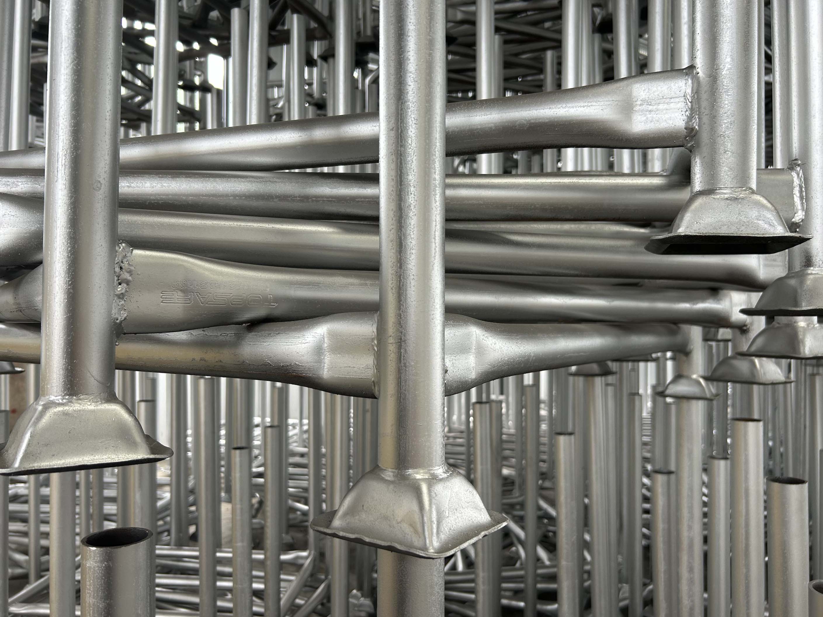 Painted Galvanized Steel Pallet 01 油漆镀锌钢托盘01