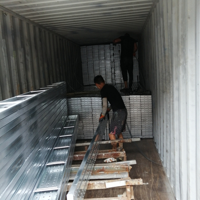 Tablas de caminata de andamios de acero galvanizado para construir