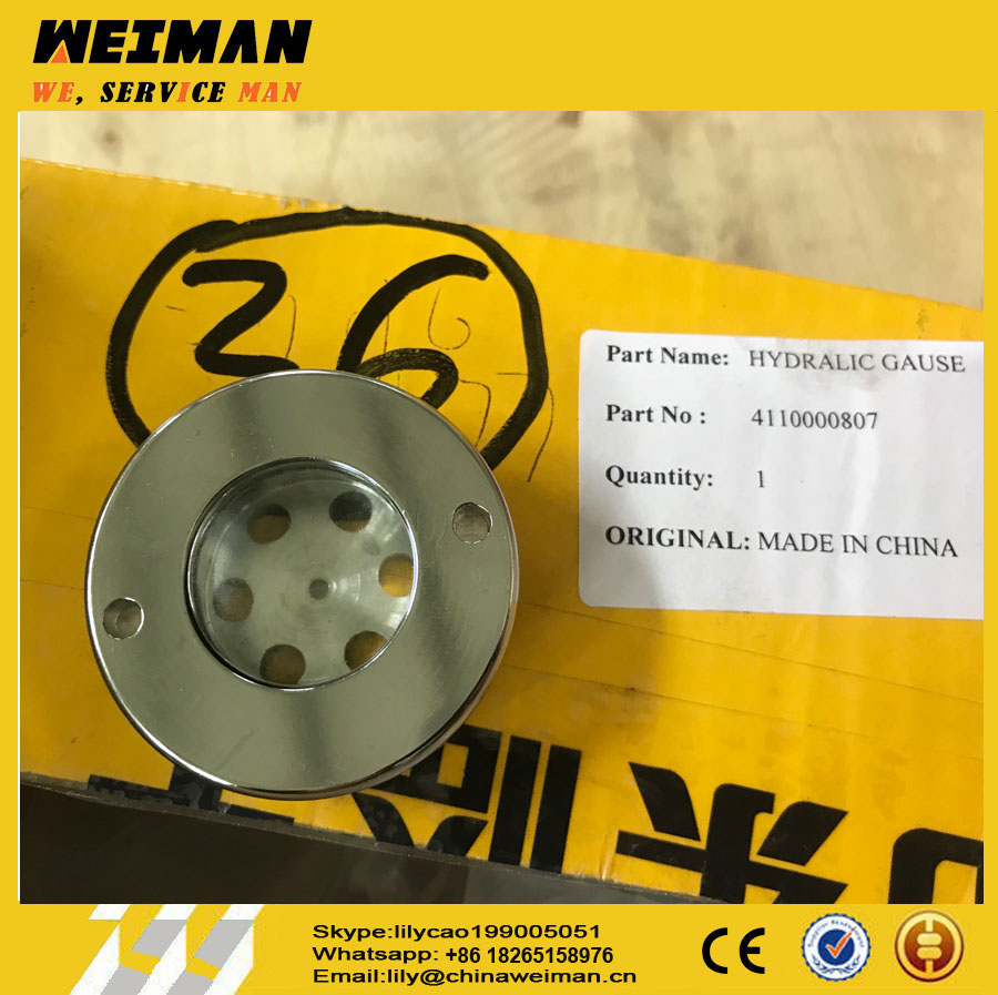 sdlg loader spare parts hydraulic Level gauge 4110000807