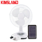 12 Inch Rechargeable Solar Fan with Adjustable Tilt - Perfect for RV/Patio Cooling
