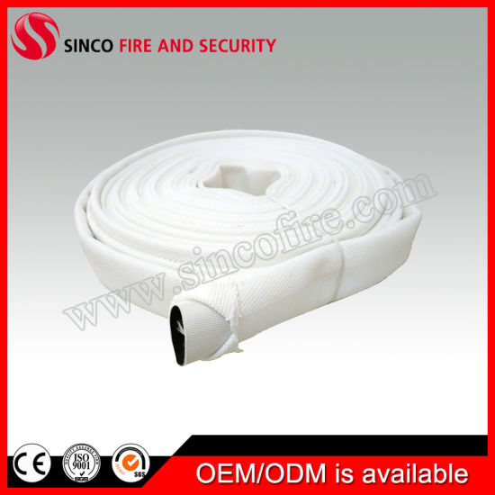 250 Psi White Polyester Fire Hose with Nh/Nst Hose Couplings