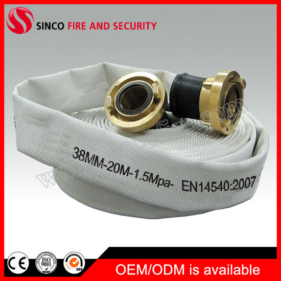 PVC/Rubber Lining Fire Hose with Storz Fire Hose Coupling