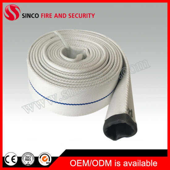 PVC/Rubber Lined Canvas Layflat Fire Fighting Hose