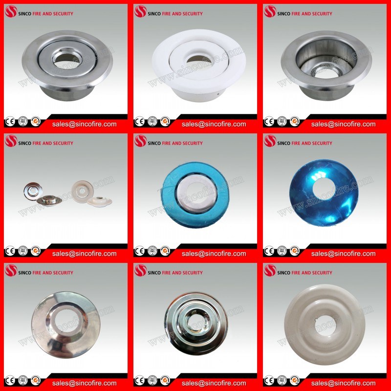 Adjustable Fire Sprinkler Recessed Escutcheon Plate