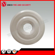 Fire Sprinkler Chrome/White Escutcheon Plate