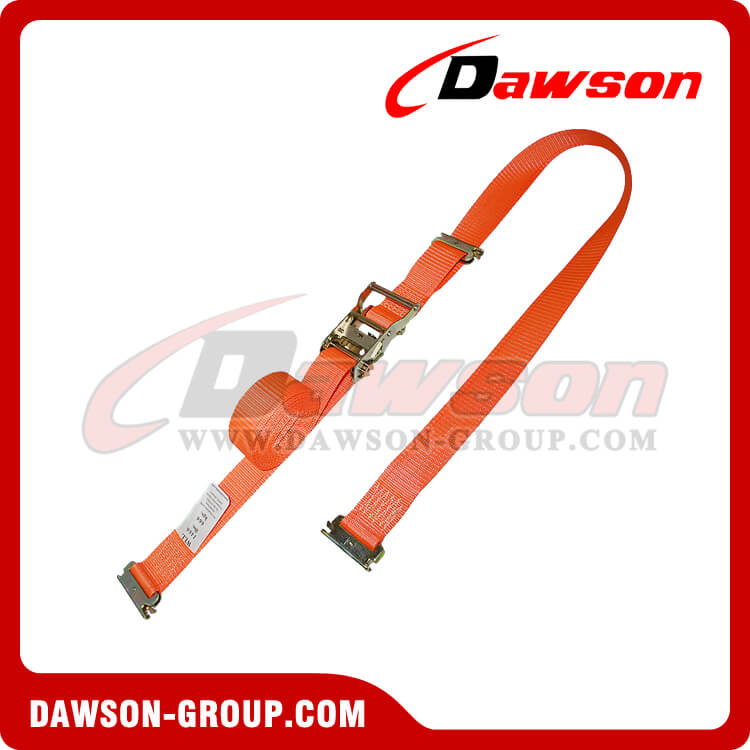 E-Track フィッティング付き 2 インチ電子ラチェット ストラップ