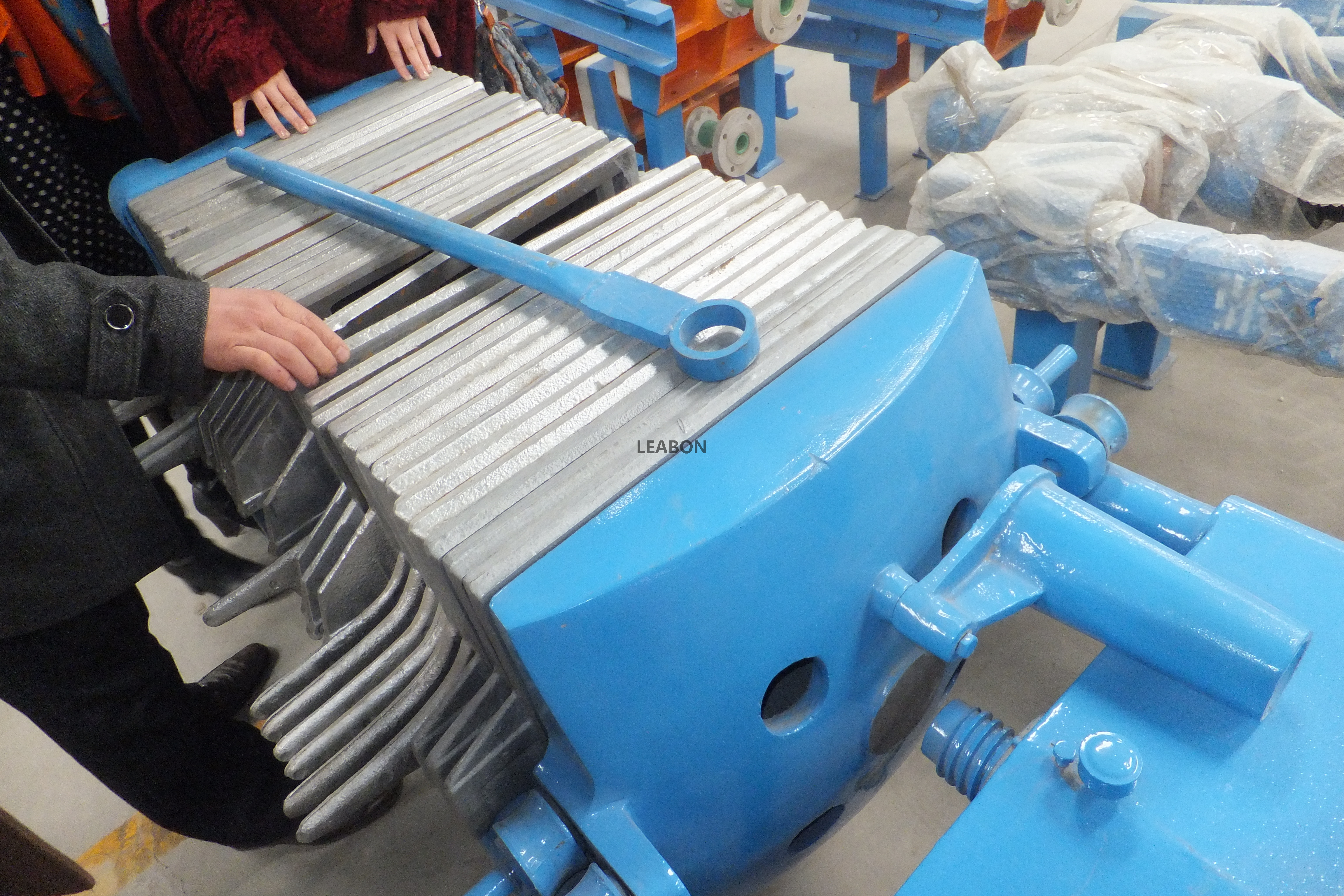 High Quality Cast Iron Automatic Chamber Filter Press