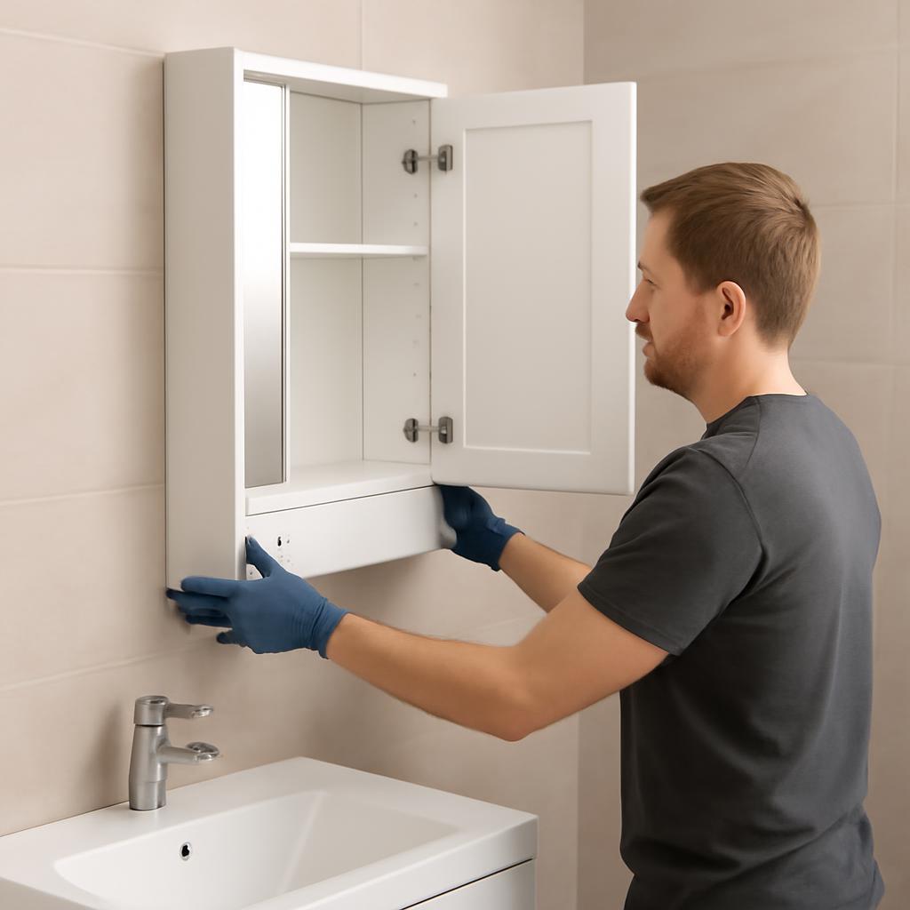 Armoires de salle de bain