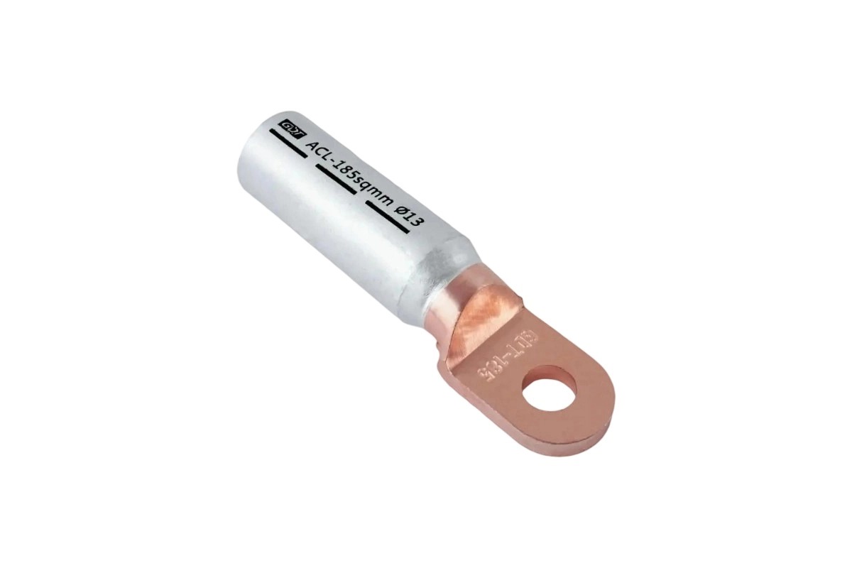 Bimetal Cable Lug العروة كابل ثنائية المعدن