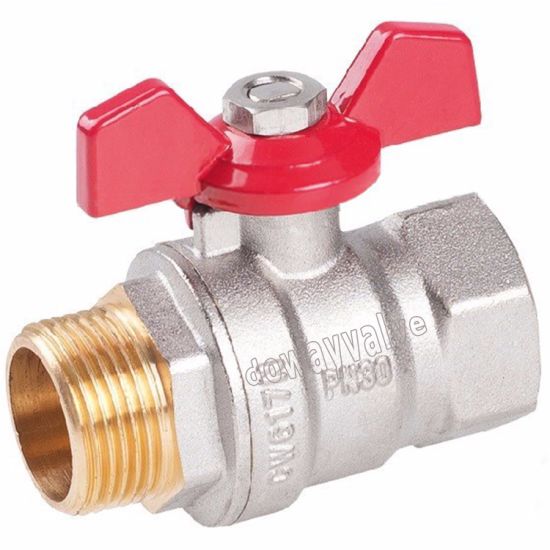 Robinet à bille en laiton forgé Pn30