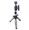 1" Aluminum Open Gap Tripod Dive Light Ball Joint Clamp 