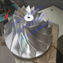 Turbo Billet Turbocharger Compressor Titanium Impeller, Titanium Vane Wheel, Titanium Impellor
