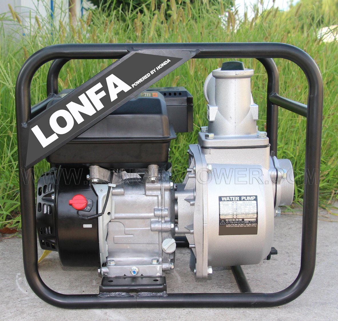 Powered by Oiriginal Honda Engine Gx160 Gx200 5.5HP 6.5HP 7.0HP Gasoline Petrol Water Pump