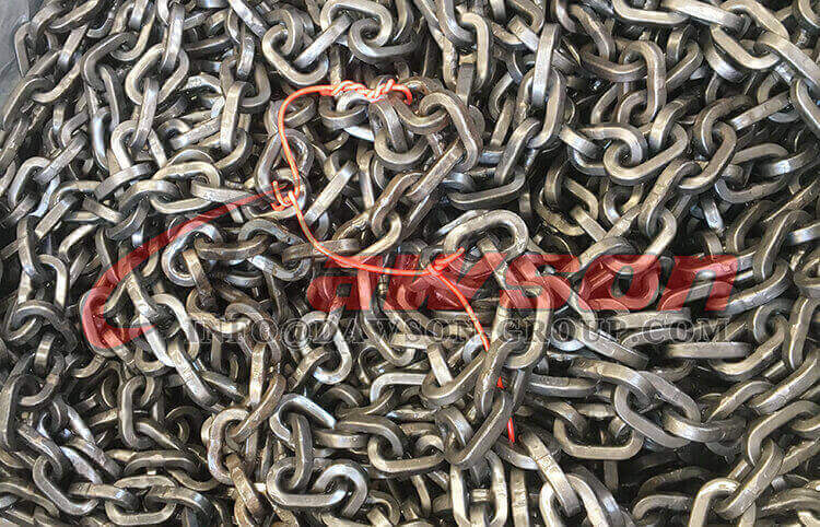 Corrente de elo quadrado soldado G80 - Dawson Group Ltd. - Fabricante, fornecedor, f&aacute;brica na China