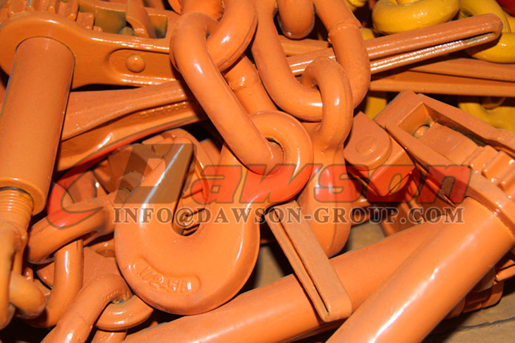 Pasta de catraca com al&ccedil;a dobr&aacute;vel e gancho para corrente tamanho 5 16- 3 8 WLL 7100LBS - Dawson Group Ltd. - Fabricante, fornecedor, f&aacute;brica na China