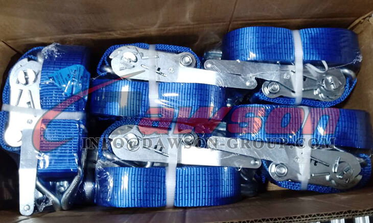 Correa de amarre de raqueta de 50 mm 5 T 10 M con gancho de alambre doble - Dawson Group Ltd. - Fabricante, proveedor y f&aacute;brica de China