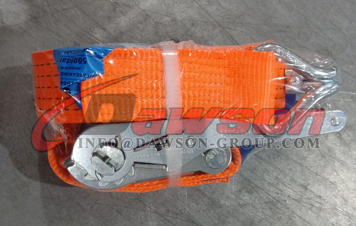 Correa de amarre para raqueta de 50 mm y 5 T con gancho doble en forma de J - Dawson Group Ltd. - Fabricante, proveedor y f&aacute;brica de China