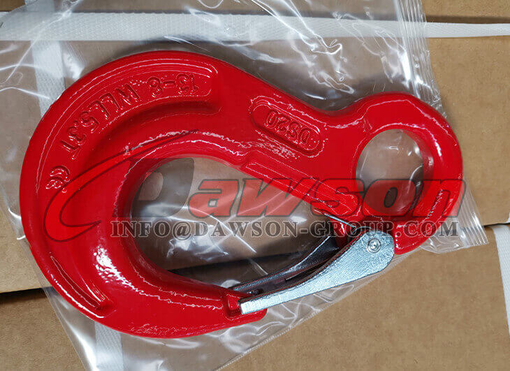 Gancho de eslinga con pestillo para eslinga de cadena de elevaci&oacute;n - Dawson Group Ltd. - Fabricante, proveedor y f&aacute;brica de China