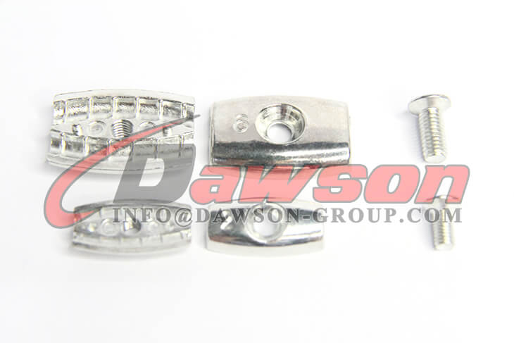 Clip para cable con forma de huevo galvanizado, clips para cable ovalados de acero - Dawson Group Ltd. - Fabricante, proveedor de China