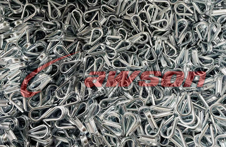 Guardacabos de cable est&aacute;ndar G411, Guardacabos de cable de acero al carbono s&uacute;per, Guardacabos de cable de servicio liviano - Fabricante, proveedor de China