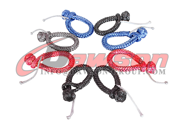 Grillete blando HMPE, cuerda UHMWPE trenzada simple de 12 soportes para recuperaci&oacute;n todoterreno, marina, agricultura, miner&iacute;a industrial - Dawson Group Ltd. - Fabricante, f&aacute;brica de China
