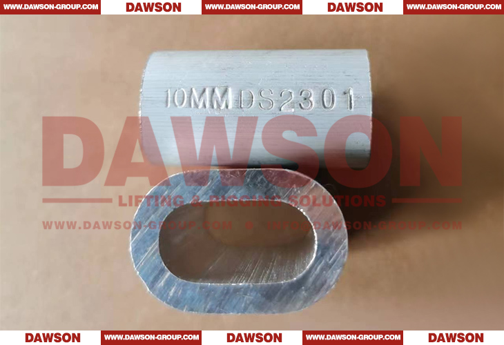 Especificaci&oacute;n de f&eacute;rulas de aluminio para cables met&aacute;licos, f&eacute;rula ovalada de aluminio sin costura - Dawson Group Ltd. - Fabricante, proveedor y f&aacute;brica de China