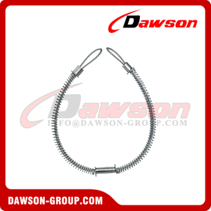 DAWSON 亜鉛メッキ炭素鋼防錆、耐食性ホイップチェック安全ケーブルホース間ホイップチェックケーブル