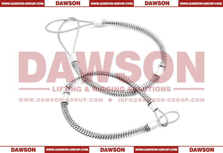 DAWSON Manguera de resistencia a la corrosi&oacute;n de acero inoxidable a manguera Whip Check, cable de seguridad Whipcheck - Dawson Group Ltd. - Fabricante de China