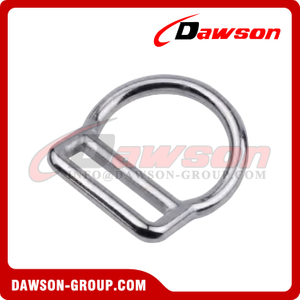 DSJ-3015-1 Anel D de proteção contra quedas para escalada ao ar livre, anel D de dobra de segurança em aço forjado